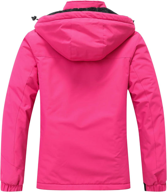 MOERDENG Women's Winter Ski Jacket