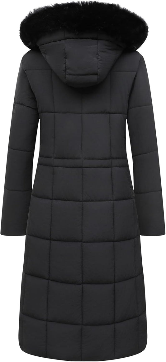 Women's Winter Coat Long Waterproof Parka - Warm Snow Winter Jacket for Women, Cold Weather Outerwear