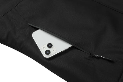 MOERDENG Women's Ski Jacket Waterproof Winter Coat Hooded Snowboarding Jacket Warm Winter Jacket