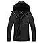 MOERDENG Women's Insulated Snow Ski Jacket Warm Winter Coat Waterproof Snowboarding Jacket Softshell Hiking Winter Jacket