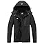 MOERDENG Women's Waterproof Ski Jacket Warm Winter Coat Hooded Snowboarding Jacket Snow Coat