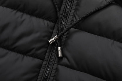 Women's Waterproof Long Down Jacket,Warm Winter Hooded Puffer Coat Thickened for Hiking Outdoor