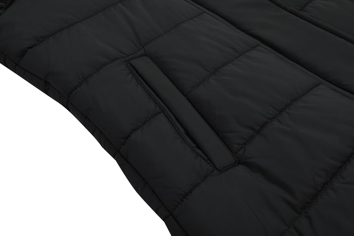 high-quality zipper of MOERDENG girls fleece insulated winter coat
