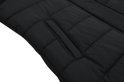 high-quality zipper of MOERDENG girls fleece insulated winter coat