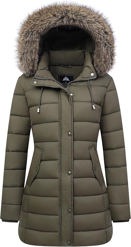 adjustable hat rope of MOERDENG womens waterproof down jacket for customized hood fit
