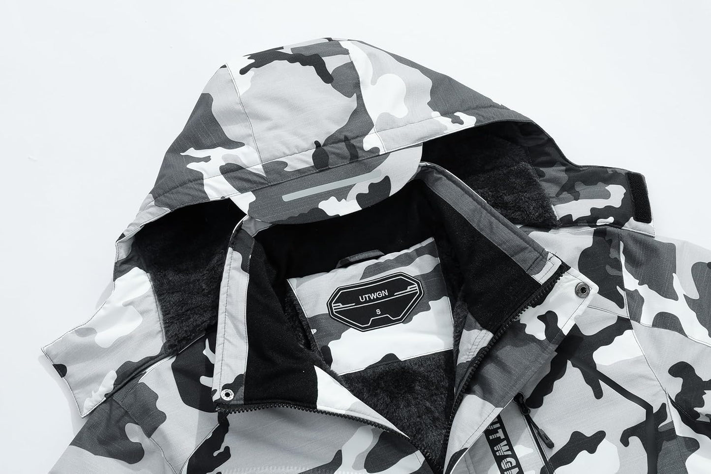 Men's Ski Jacket Winter Warm Snow Coat Waterproof Windbreaker Hooded Work Outerwear Snowboarding Jackets