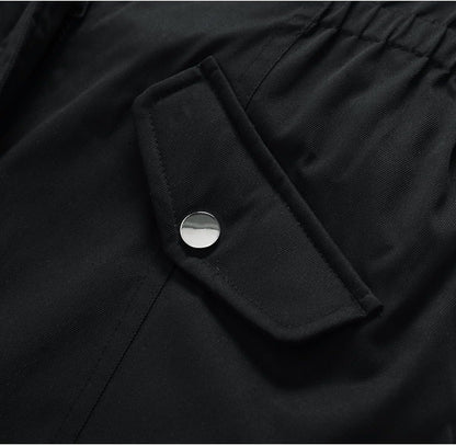 smooth durable zipper of MOERDENG girls winter puffer jacket for easy on and off
