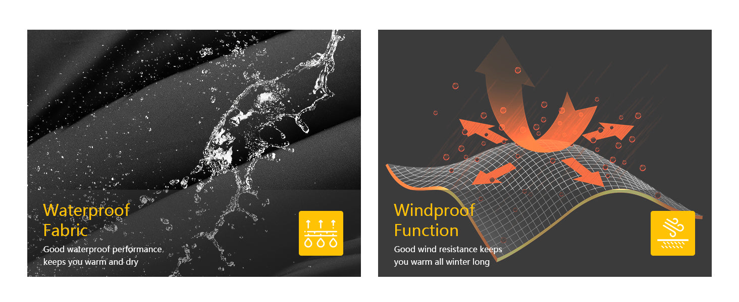 lightweight yet warm construction of MOERDENG womens waterproof puffer jacket for daily wear
