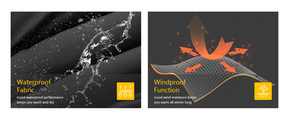 lightweight yet warm construction of MOERDENG womens waterproof puffer jacket for daily wear
