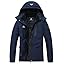 MOERDENG Women's Snow Ski Jacket Warm Winter Coat Waterproof Snowboarding Jacket with Zippered Pockets