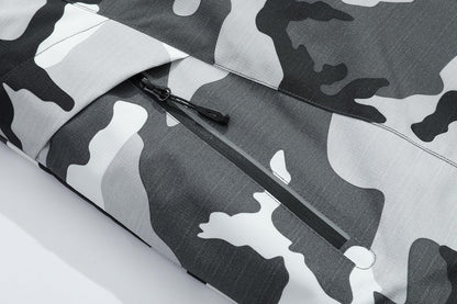 Men's Ski Jacket Winter Warm Snow Coat Waterproof Windbreaker Hooded Work Outerwear Snowboarding Jackets