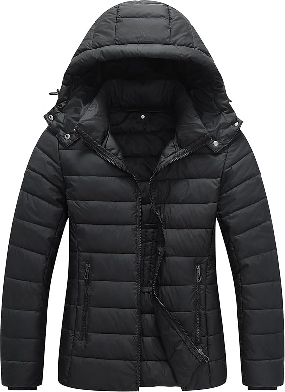 Women's Winter Coat Lightweight Waterproof Puffer Jacket - Quilted Short Down Coat for Women, Warm Winter Jacket