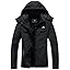 MOERDENG Women's Ski Jacket Warm Winter Coat Hooded Snowboarding Jackets Waterproof Mountain Windbreaker for Hiking Traval