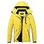 MOERDENG Women's Waterproof Ski Jacket Warm Winter Snow Coat Mountain Windbreaker Hooded Raincoat Jacket