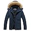 MOERDENG Women's Waterproof Ski Snow Jacket Winter Warm Hooded Snow Coat Mountain Windproof Ski Jacket For Women