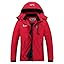 MOERDENG Women's Waterproof Ski Jacket Warm Winter Snow Coat Mountain Windbreaker Hooded Raincoat Jacket