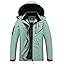 MOERDENG Women's Waterproof Snow Ski Jacket - Warm Winter Coat Insulated for Snowboarding, Mountain Hiking