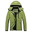 MOERDENG Women's Waterproof Ski Jacket Warm Winter Snow Coat Mountain Windbreaker Hooded Raincoat Jacket