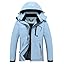 MOERDENG Women's Waterproof Ski Jacket Warm Winter Snow Coat Mountain Windbreaker Hooded Raincoat Jacket