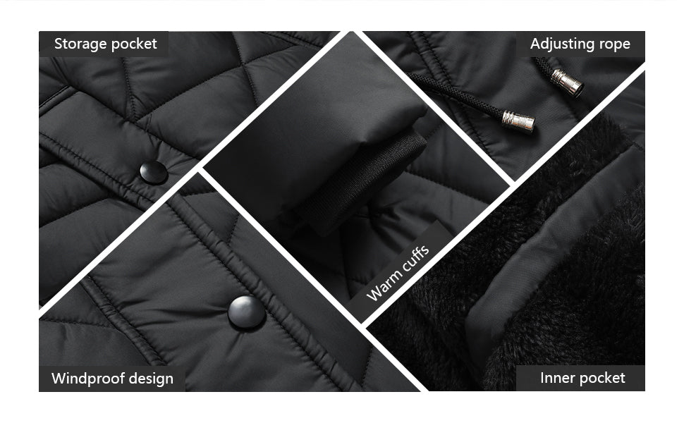 child-safe and skin-friendly fabric tag of MOERDENG womens fleece-lined down parka (non-irritating materials)
