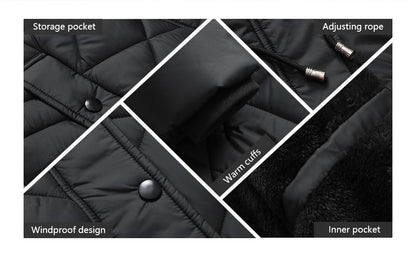 child-safe and skin-friendly fabric tag of MOERDENG womens fleece-lined down parka (non-irritating materials)
