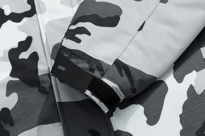 Men's Ski Jacket Winter Warm Snow Coat Waterproof Windbreaker Hooded Work Outerwear Snowboarding Jackets