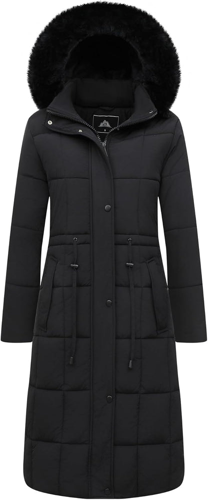 Women's Winter Coat Long Waterproof Parka - Warm Snow Winter Jacket for Women, Cold Weather Outerwear