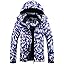 MOERDENG Women's Waterproof Ski Jacket Warm Winter Coat Outdoor Windbreaker Hiking Snowboarding Jacket