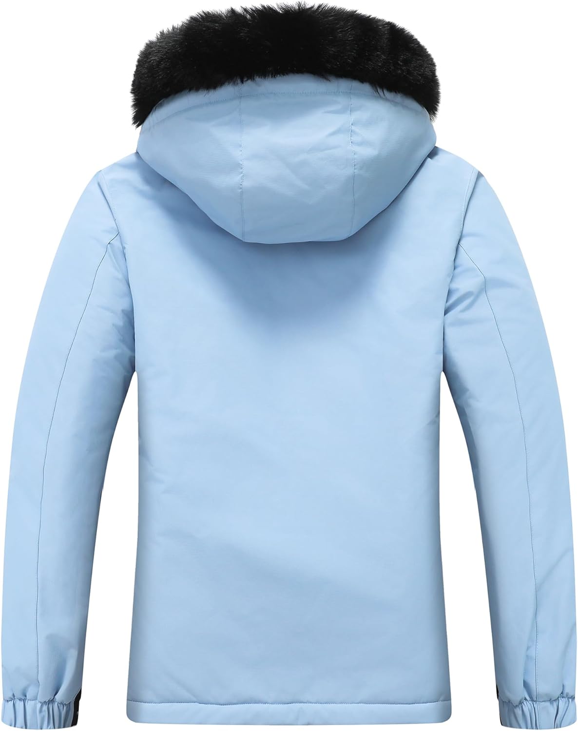 MOERDENG Women's Waterproof Snow Ski Jacket Warm Winter Coat Insulated Snowboarding Jacket Softshell Hiking Jacket