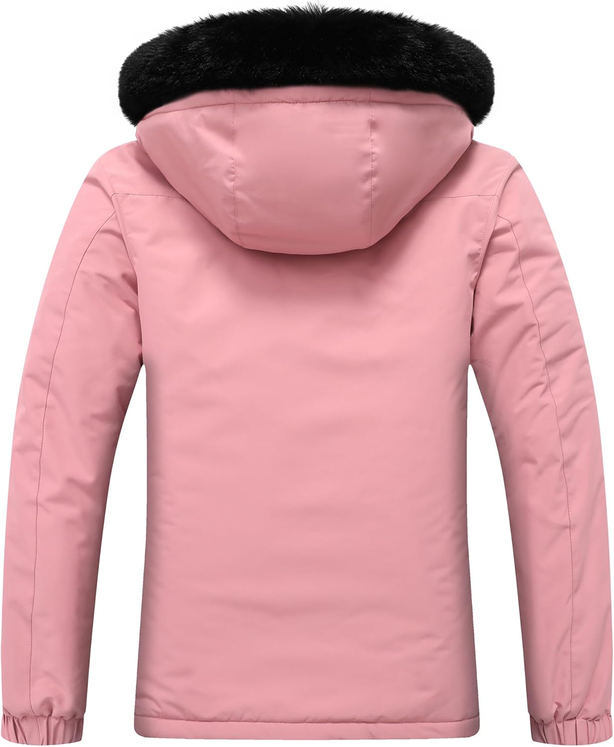 MOERDENG Women's Ski Jacket Waterproof Warm Winter Coat Hooded Snowboarding Jacket Versatile for Hiking & Winter Activities