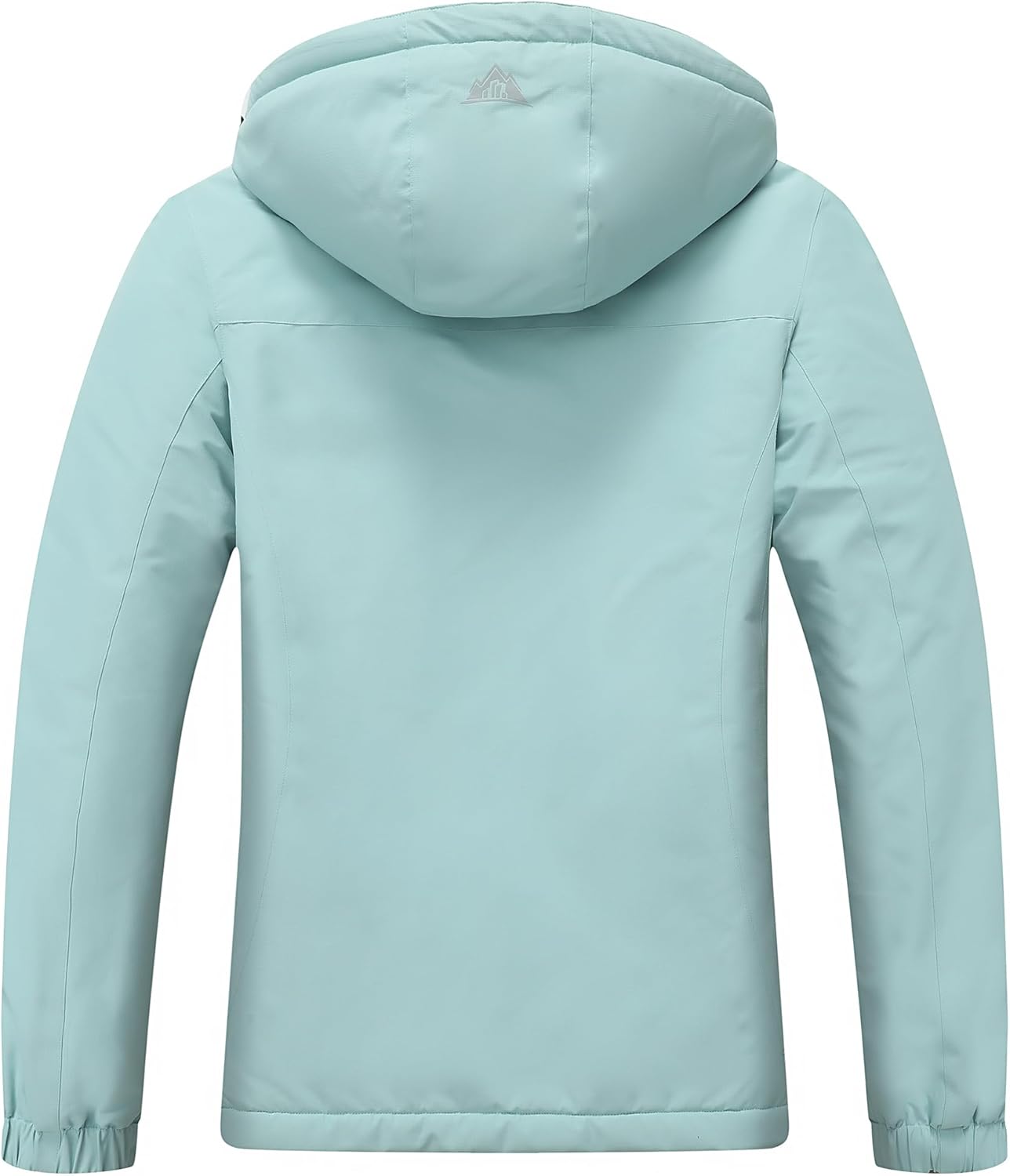 MOERDENG Women's Snow Ski Jacket Warm Winter Coat Waterproof Snowboarding Jacket with Zippered Pockets