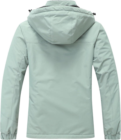 MOERDENG Women's Winter Ski Jacket