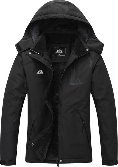 MOERDENG Women's Winter Ski Jacket