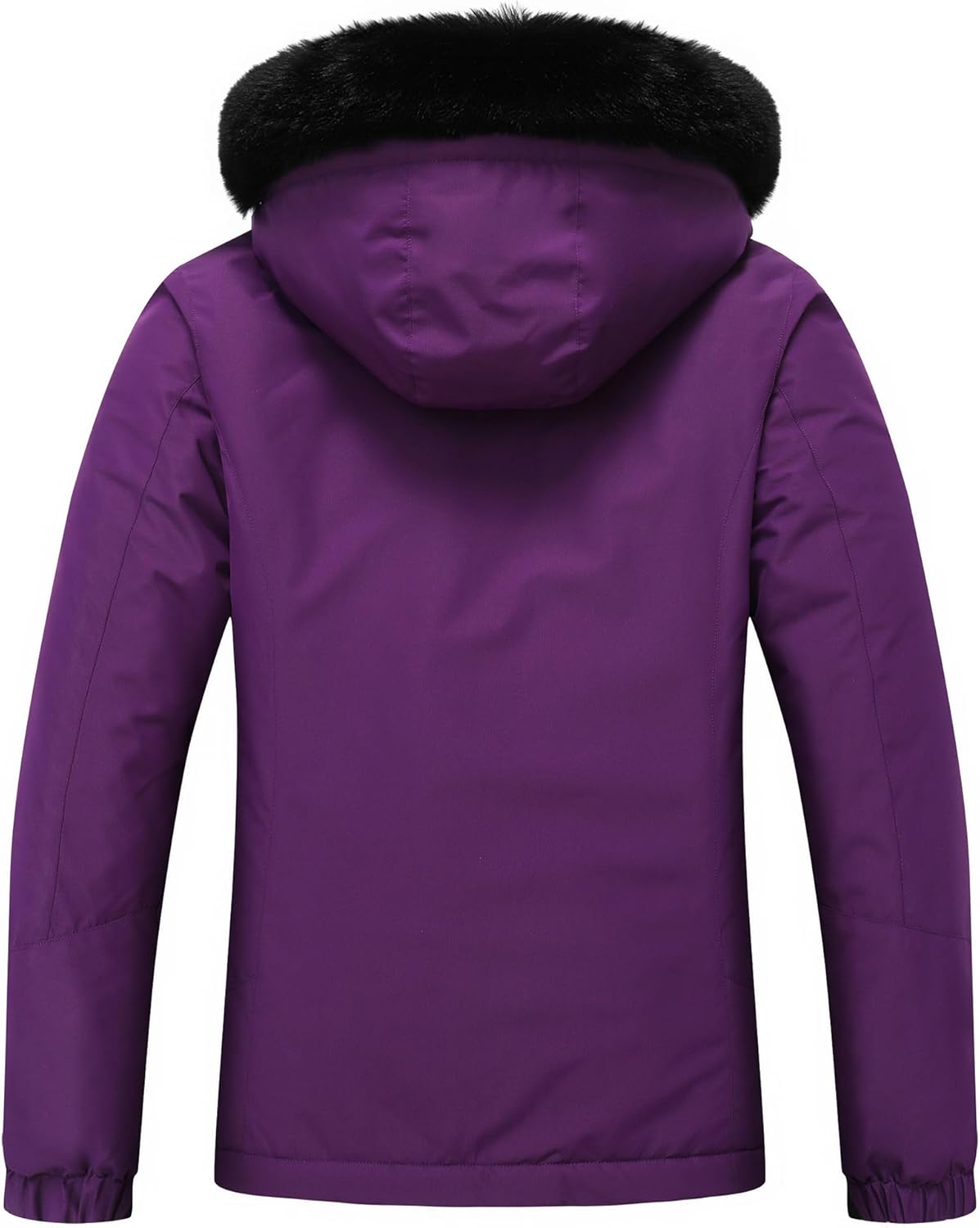 MOERDENG Women's Insulated Snow Ski Jacket Warm Winter Coat Waterproof Snowboarding Jacket Softshell Hiking Winter Jacket