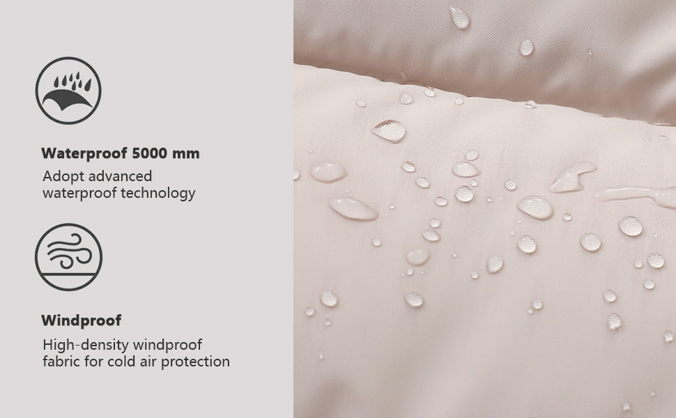 stylish MOERDENG girls snow parka paired with boots for full winter outdoor look
