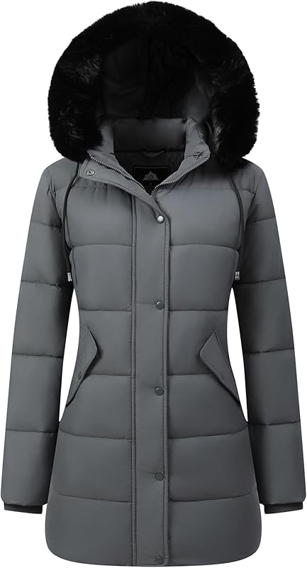 Women's Winter Coat Long Waterproof Parka - Warm Snow Jacket for Women,Windproof Winter Jacket for Cold Weather