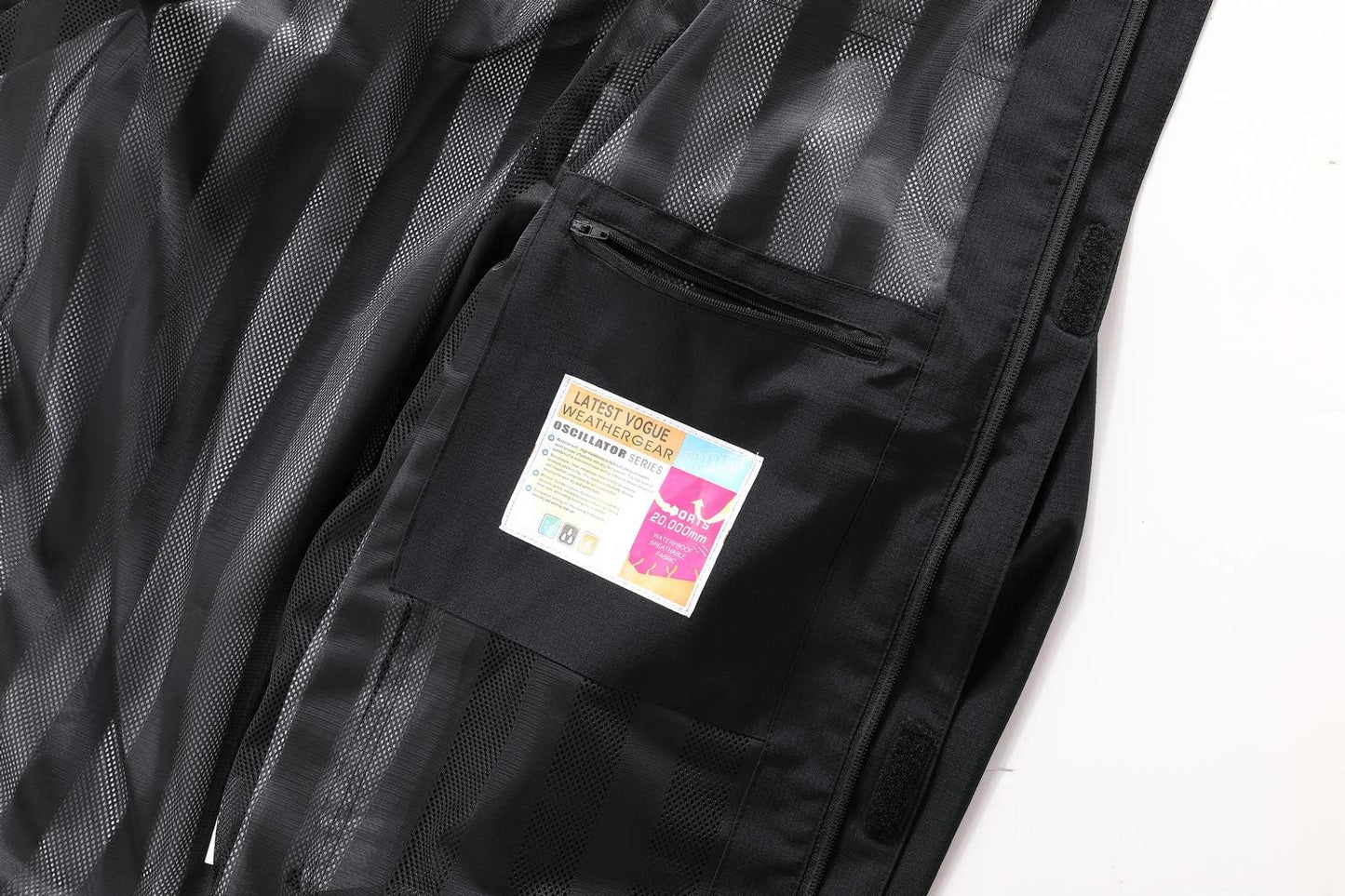 MOERDENG Men's Lightweight Waterproof Hooded Rain Jacket Outdoor Raincoat Shell Jacket for Hiking Travel