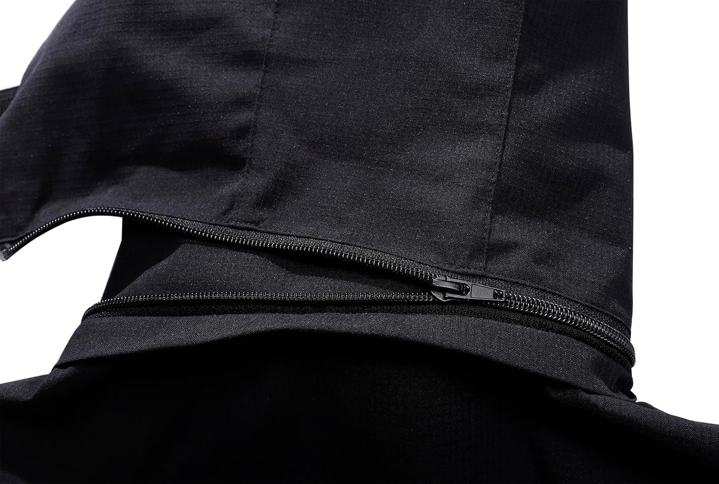 Women's Waterproof Raincoat Lightweight Rain Jacket Detachable Hood Travel Outdoor