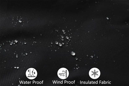 MOERDENG Women's Snow Ski Jacket Warm Winter Coat Waterproof Snowboarding Jacket with Zippered Pockets