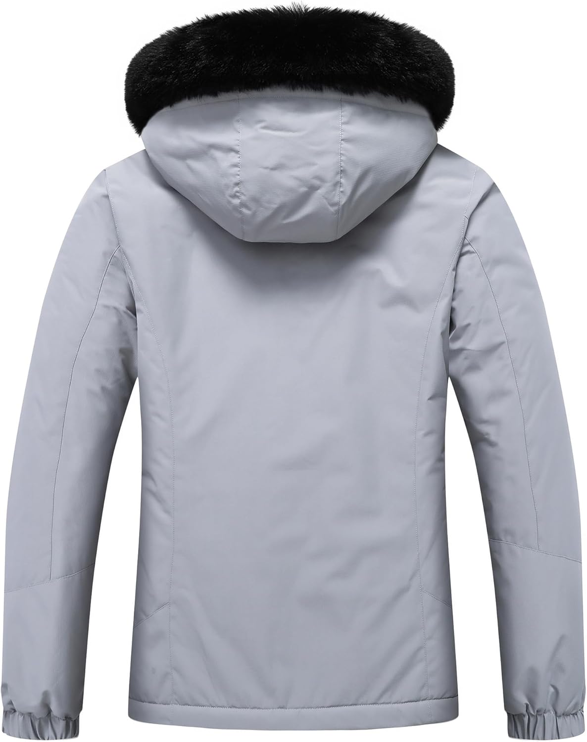 MOERDENG Women's Insulated Snow Ski Jacket Warm Winter Coat Waterproof Snowboarding Jacket Softshell Hiking Winter Jacket