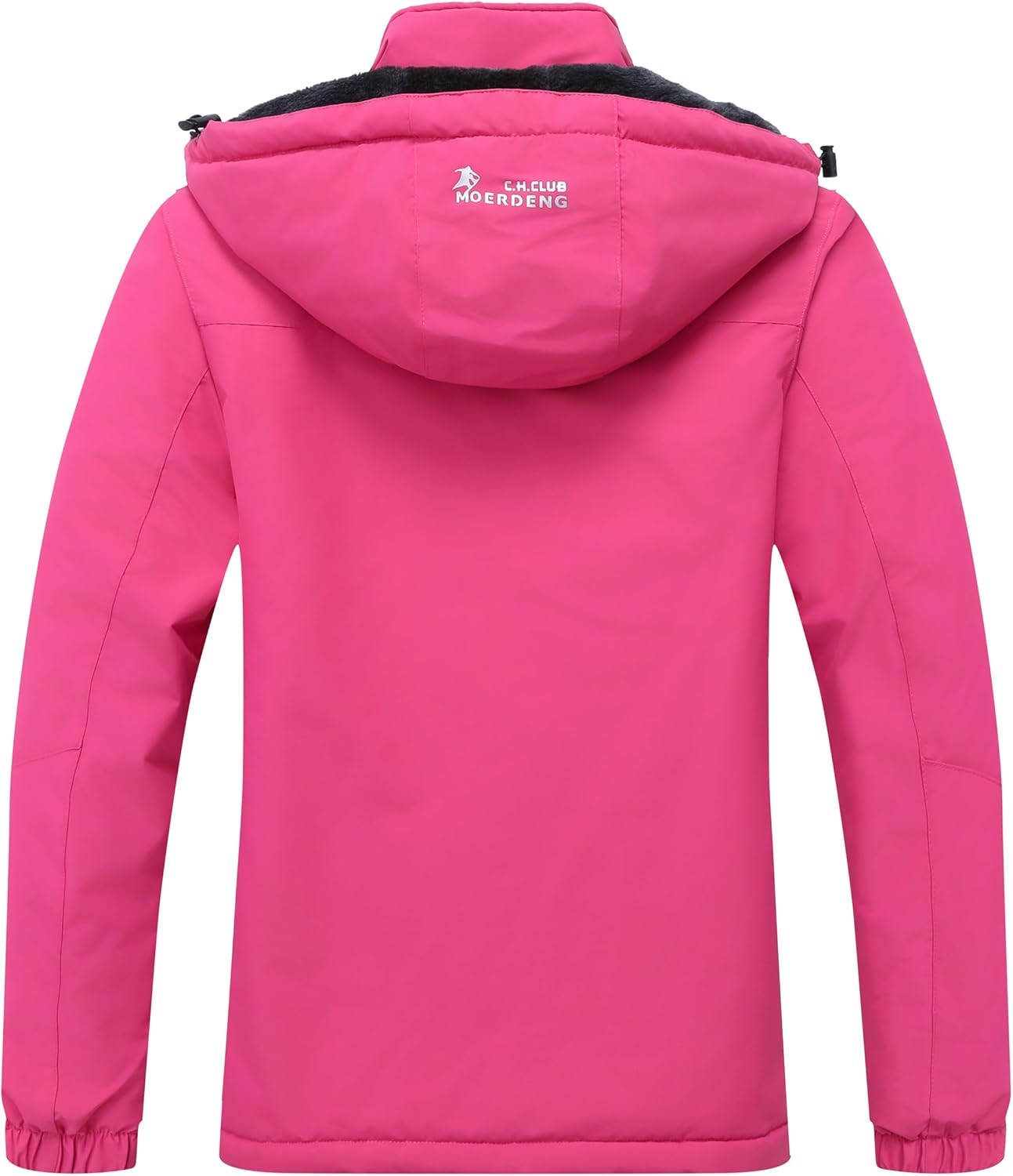 MOERDENG Women's Waterproof Ski Jacket Warm Winter Snow Coat Mountain Windbreaker Hooded Raincoat Jacket