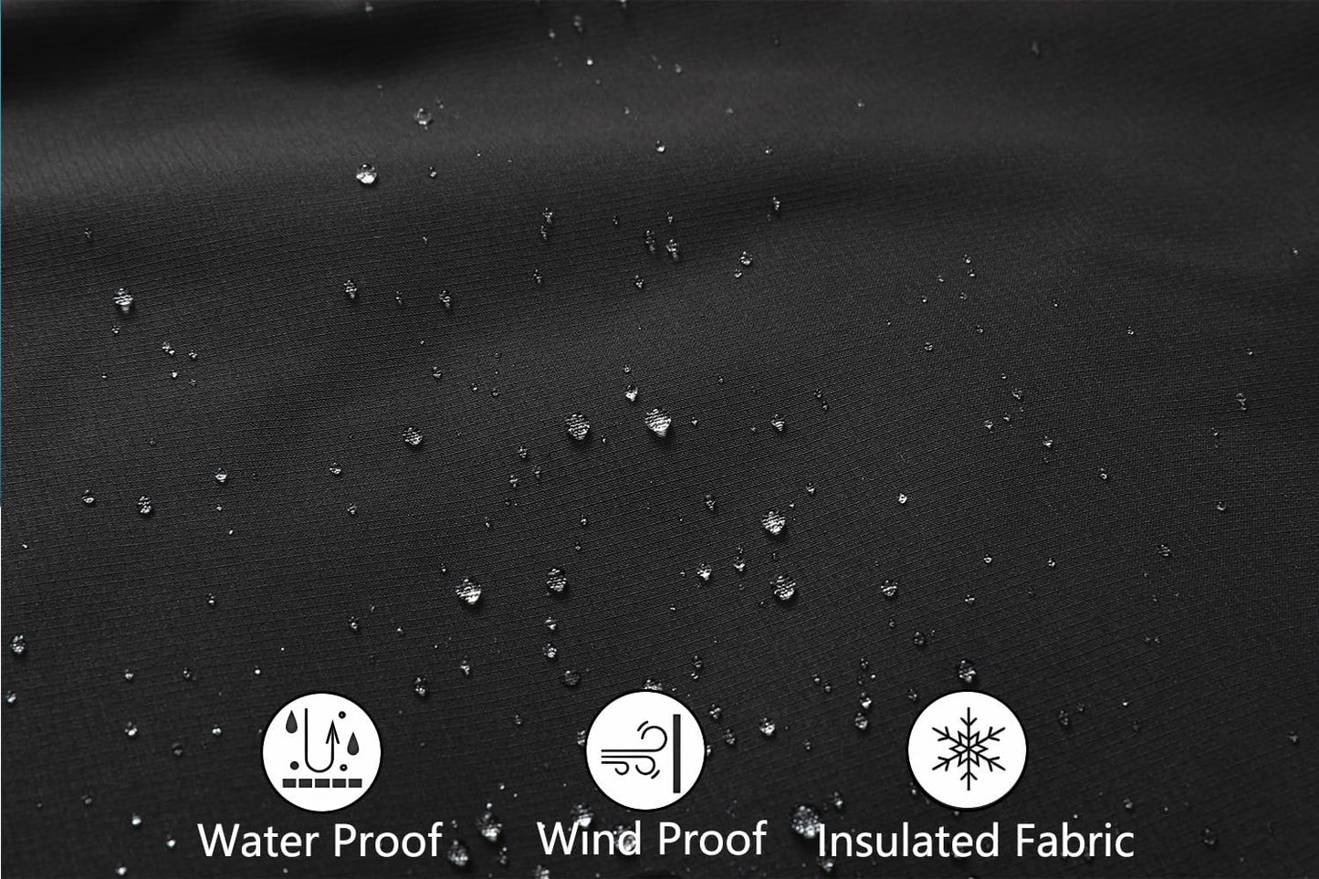 MOERDENG Women's Ski Jacket Waterproof Warm Winter Coat Hooded Snowboarding Jacket Versatile for Hiking & Winter Activities