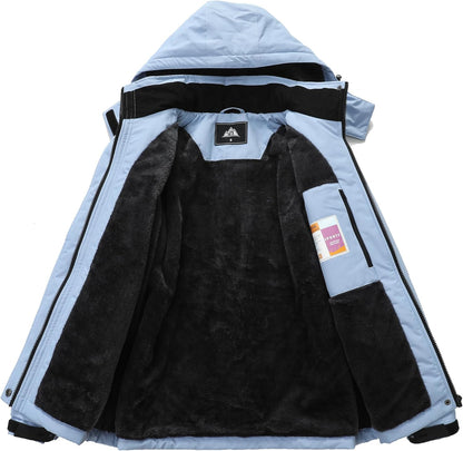 MOERDENG Women's Winter Ski Jacket