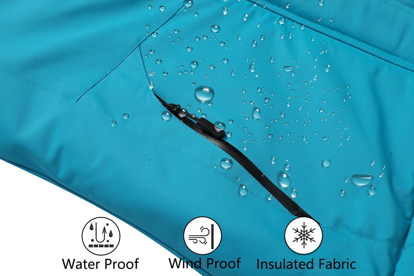 MOERDENG Women's Waterproof Ski Jacket Warm Winter Snow Coat Mountain Windbreaker Hooded Raincoat Jacket