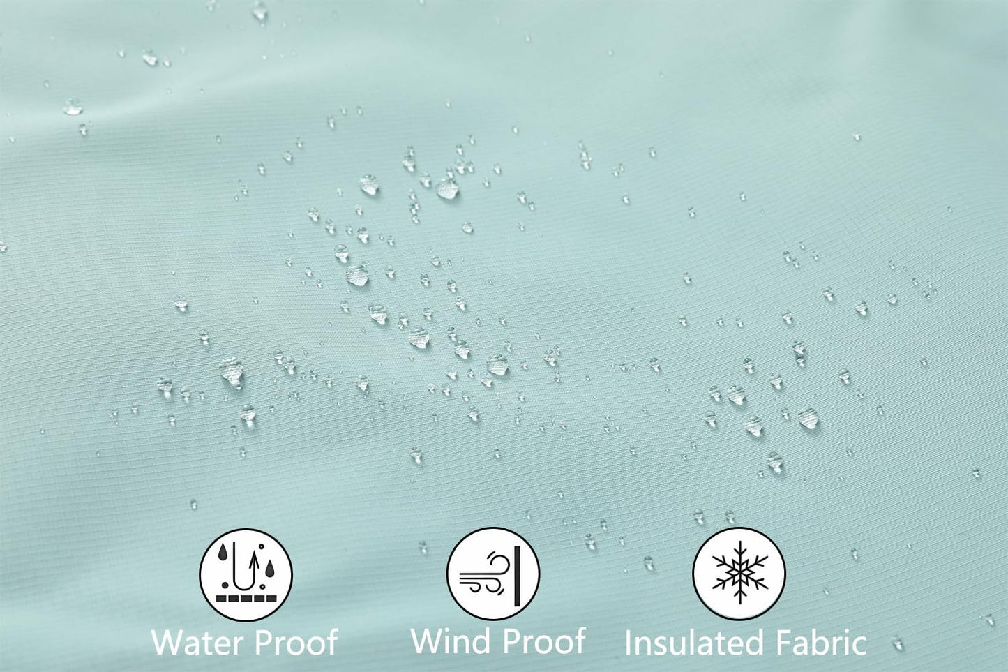 MOERDENG Women's Snow Ski Jacket Warm Winter Coat Waterproof Snowboarding Jacket with Zippered Pockets