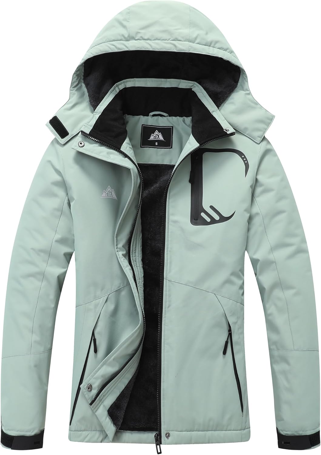 MOERDENG Women's Winter Ski Jacket