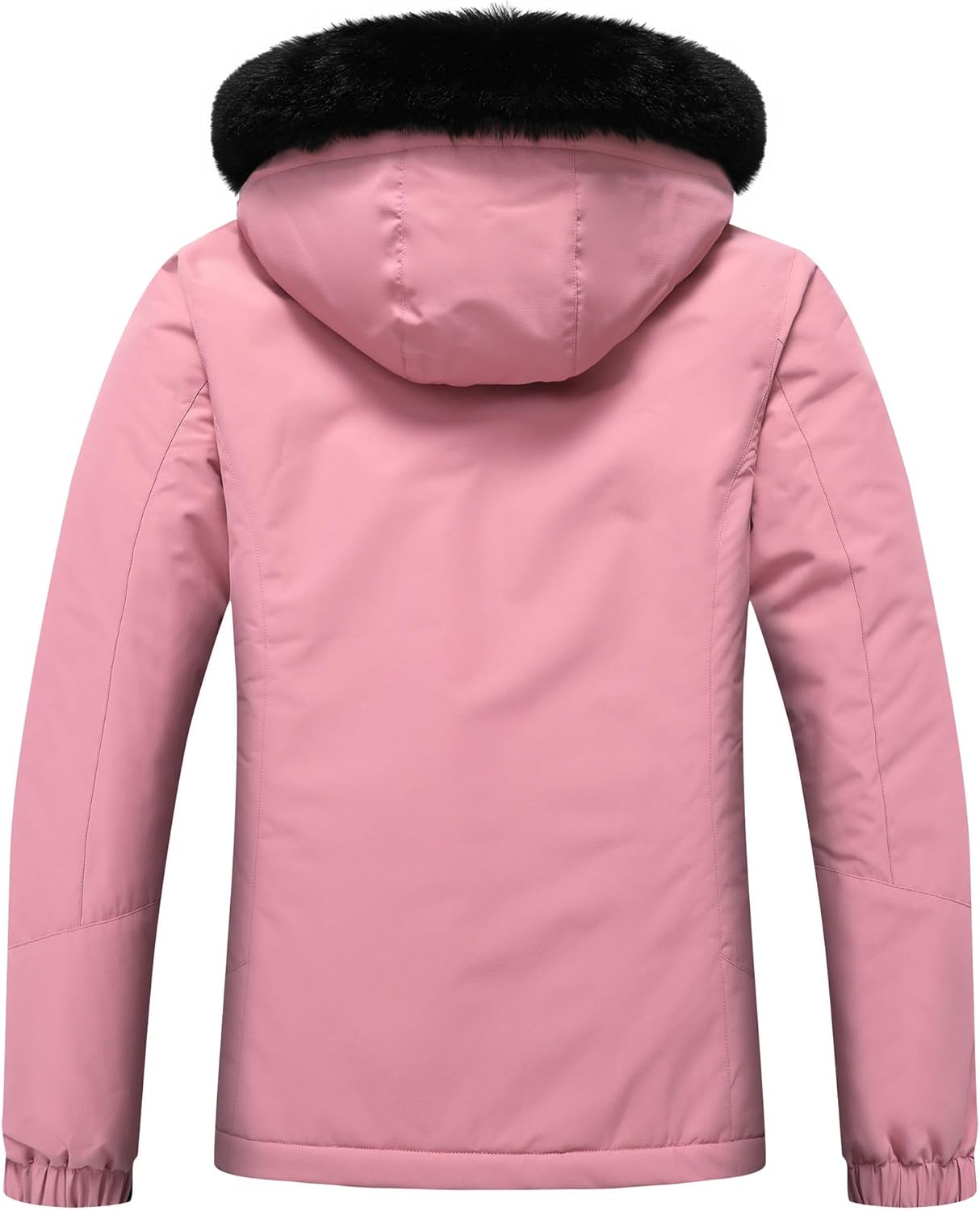 MOERDENG Women's Insulated Snow Ski Jacket Warm Winter Coat Waterproof Snowboarding Jacket Softshell Hiking Winter Jacket