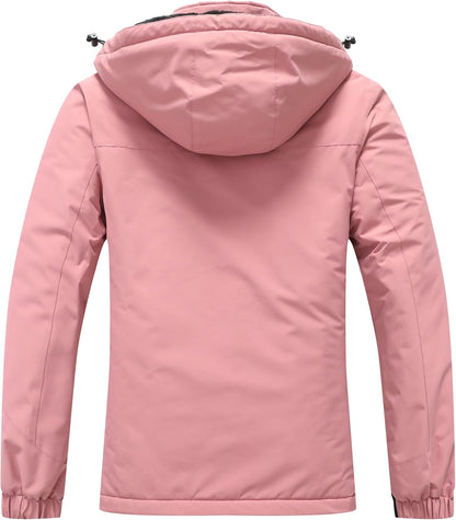 MOERDENG Women's Winter Ski Jacket