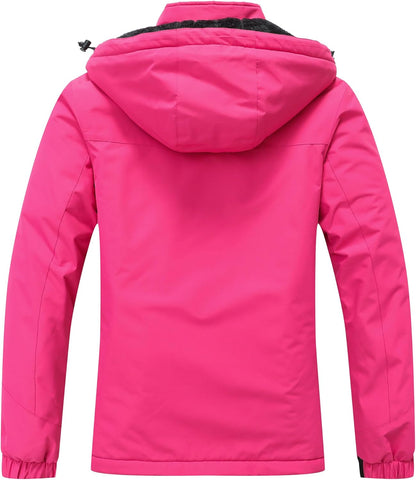 MOERDENG Women's Winter Ski Jacket