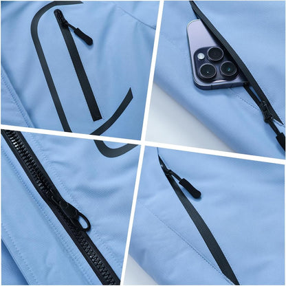 MOERDENG Women's Waterproof Ski Jacket Warm Winter Coat Outdoor Windbreaker Hiking Snowboarding Jacket